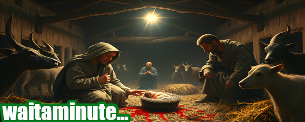 The Nativity. Legit.